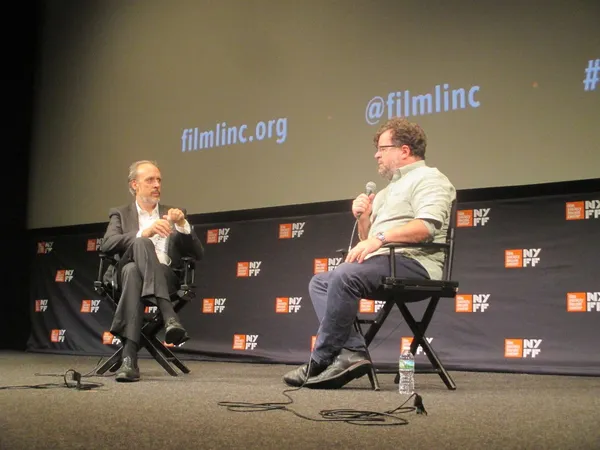 New York Film Festival Director Kent Jones with Manchester By The Sea director/writer Kenneth Lonergan